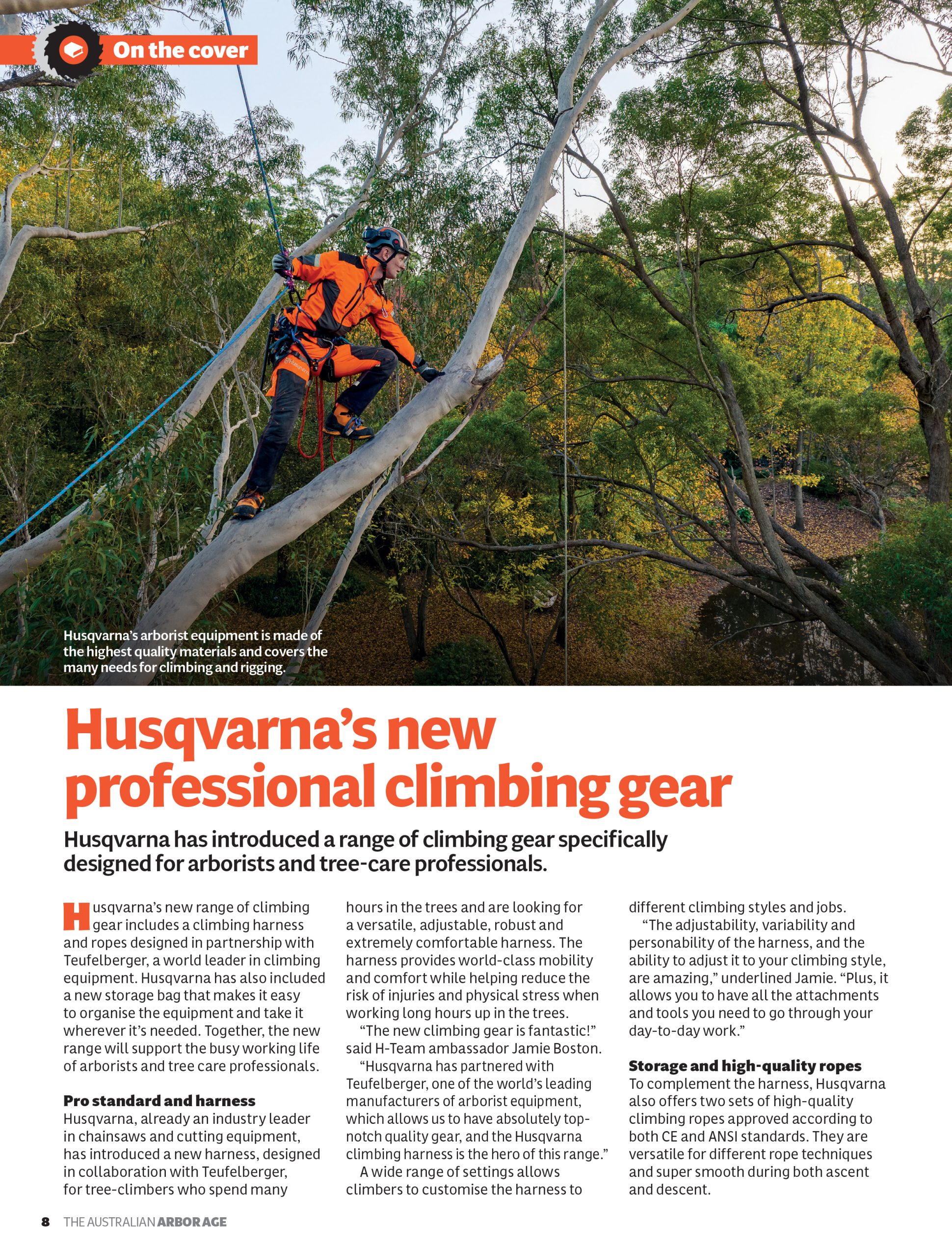 Husqvarna Climbing Gear 1